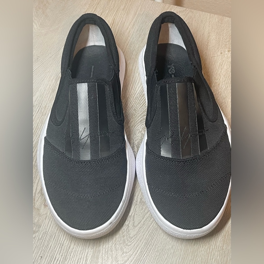 ADIDAS Y-3 Yohji Yamamoto TANGUTSU Slip-On Sneakers Black F97507 US Men’s 5.5